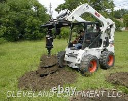 NEW PREMIER MD18 HYDRAULIC AUGER DRIVE ATTACHMENT Bobcat Cat Skid Steer Loader