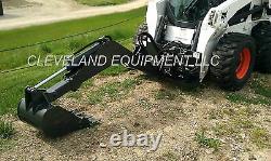 NEW SWING ARM BACKHOE ATTACHMENT Excavator Skid Steer Loader Tractor Bobcat Cat
