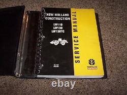 NH New Holland LW110 LW130 LW130TC Wheel Loader Shop Service Repair Manual