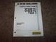NH New Holland W50BTC W80BTC Compact Wheel Loader Owner Owner's Operator Manual