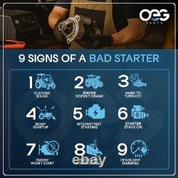 New 12V CW Starter Fits New Holland Loader C185 L180 L185 2008-11 0-001-250-004