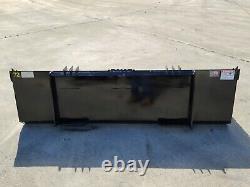 New 72heavy Duty Skid Steer Dirt Bucket With Teeth/bobcat/tractor