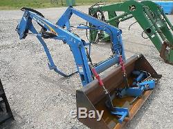 New Holland 110TL Front End Loader For Compact Tractor with Valve, Brackets