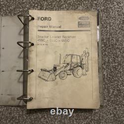 New Holland 455C 555C 655C Tractor Loader Backhoe Service Repair Manual