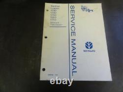 New Holland 455D 555D 575D 655D 675D Backhoe Loader Service Manual Section 4