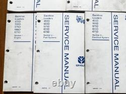 New Holland 455D 675D Backhoe Loaders Service repair manual 9 of 11 Sections