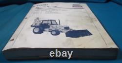 New Holland 455c 555c 655c Backhoe Loader Service Shop Repair Manual Book