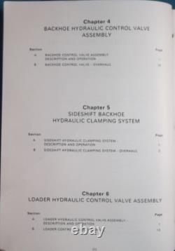 New Holland 455c 555c 655c Backhoe Loader Service Shop Repair Manual Book