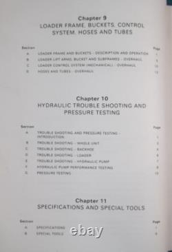 New Holland 455c 555c 655c Backhoe Loader Service Shop Repair Manual Book