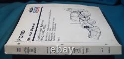 New Holland 455c 555c 655c Backhoe Loader Service Shop Repair Manual Book