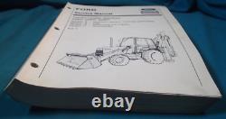 New Holland 455c 555c 655c Backhoe Loader Service Shop Repair Manual Book