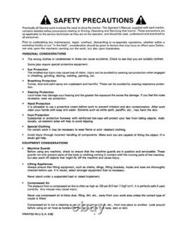 New Holland 555 Tractor Loader Backhoe Service Manual Repair Shop Book