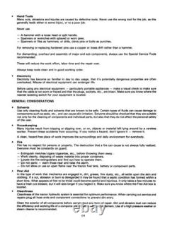 New Holland 555 Tractor Loader Backhoe Service Manual Repair Shop Book