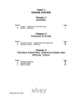 New Holland 555 Tractor Loader Backhoe Service Manual Repair Shop Book