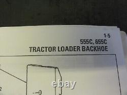 New Holland 555C 655C Tractor Loader Backhoe Parts Catalog Manual FNH-17425