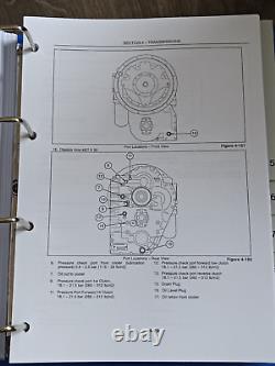 New Holland 555E 575E 655E 675E backhoe loader workshop service manual book