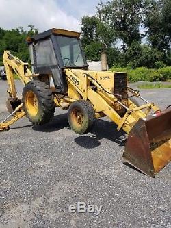 New Holland 555b Loader Backhoe 4x2 Runs And Works Well Low Cost Ship