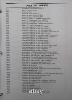 New Holland 555e 575e 655e 675e Backhoe Loader Parts Manual Book Catalog