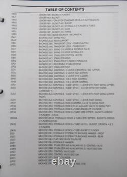 New Holland 555e 575e 655e 675e Backhoe Loader Parts Manual Book Catalog