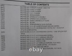 New Holland 555e 575e 655e 675e Backhoe Loader Parts Manual Book Catalog