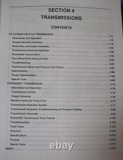 New Holland 555e 575e 655e 675e Backhoe Loader Service Repair Manual Book