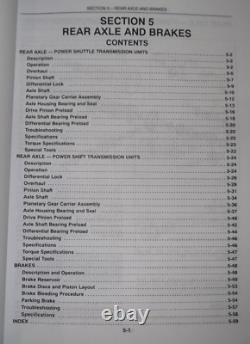 New Holland 555e 575e 655e 675e Backhoe Loader Service Repair Manual Book