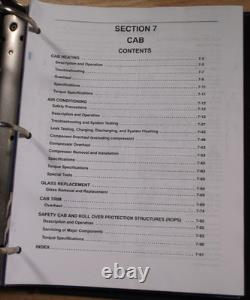 New Holland 555e 575e 655e 675e Backhoe Loader Service Repair Manual Book