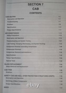 New Holland 555e 575e 655e 675e Backhoe Loader Service Repair Manual Book