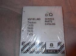 New Holland 5610s 6610s 6810s 7610s Tractor Parts Catalog Manual