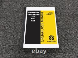 New Holland 575E 655E 675E Backhoe Loader Owner Operator Manual