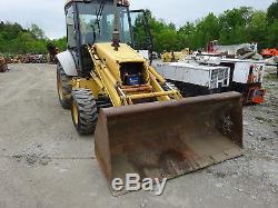 New Holland 655E Loader Backhoe 4x4 4WD ONE OWNER NICE! Ford Tractor 555