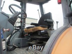 New Holland 655E Tractor Loader Backhoe, Cab, 4WD, Standard Stick, 3297 Hours