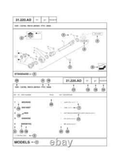 New Holland 730, 735, 740 Loader Parts Catalog Manual Exploded Diagrams Book