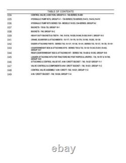 New Holland 730, 735, 740 Loader Parts Catalog Manual Exploded Diagrams Book