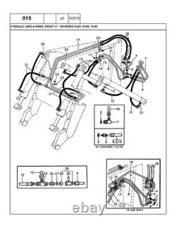 New Holland 730, 735, 740 Loader Parts Catalog Manual Exploded Diagrams Book
