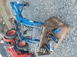 New Holland 7308 loader off NH tractor, has brackets but no loader valve TC