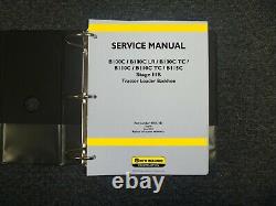 New Holland B100C & B100C LR Stage IIIB Tractor Loader Backhoe Service Manual