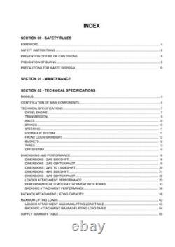 New Holland B100C, B100CLR, B100CTC, B110C, B110CTC, B115C Backhoe Service Manual