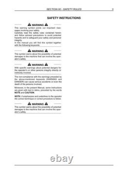 New Holland B100C, B100CLR, B100CTC, B110C, B110CTC, B115C Backhoe Service Manual