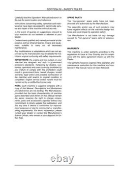 New Holland B100C, B100CLR, B100CTC, B110C, B110CTC, B115C Backhoe Service Manual