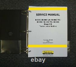 New Holland B100C TC & B110C Stage IIIB Tractor Loader Backhoe Service Manual