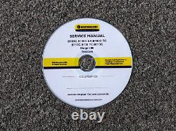 New Holland B110C TC B115C Stage IIIB Tractor Loader Backhoe Service Manual CD