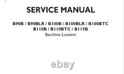 New Holland B115B Service Manual FREE SHIPPING