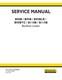 New Holland B90B, B95B, B95BLR, B95BTC, B110B, B115B Backhoe Loader Service Manual