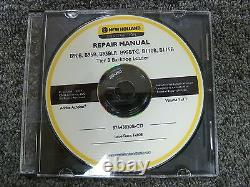 New Holland B90B B95B B95BLR B95BTC Backhoe Loader Shop Service Repair Manual CD