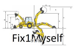 New Holland B90BLR Service Manual FREE SHIPPING