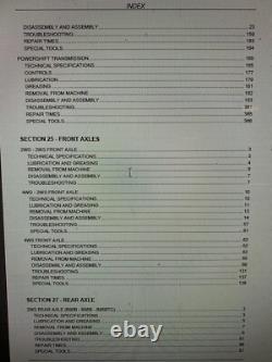 New Holland B90b B95b B95blr B95btc B110b B115b Tier 3 Loader Service Manual