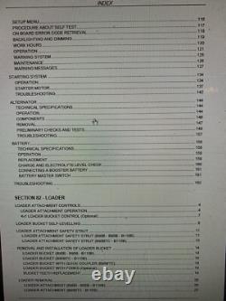 New Holland B90b B95b B95blr B95btc B110b B115b Tier 3 Loader Service Manual