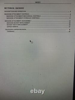 New Holland B90b B95b B95blr B95btc B110b B115b Tier 3 Loader Service Manual