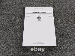 New Holland B95 B95LR B95TC B110 B115 Backhoe Loader Owner Operator Manual